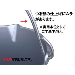 ヤツヤ工業 シルバーバケツ10L ※口付きでは...の詳細画像2