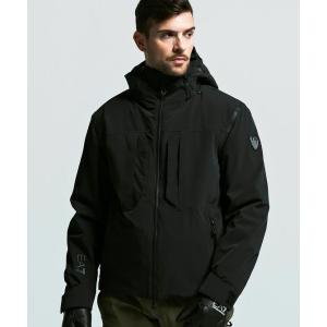 EMPORIO ARMANI EA7 イーエーセブン テクニカル スキージャケット STRATUM7パディング メンズ おしゃれ かっこいい ブランド