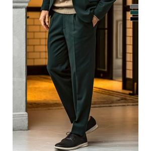 AKM Contemporary エイケイエムコンテンポラリー ウールブレンドスラックス  セットアップ対応 メンズ