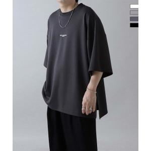 Confirm コンファーム ドレープとろみ ビッグシルエット ワンポイント フォトフロントプリント...