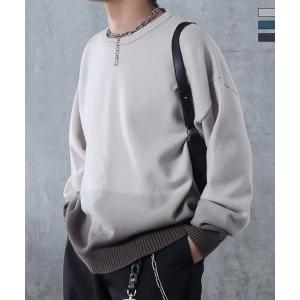 Confirm コンファーム ニュアンス グラデーション ニット プルオーバー ユニセックス メンズ レディース おしゃれ かっこいい ブランド