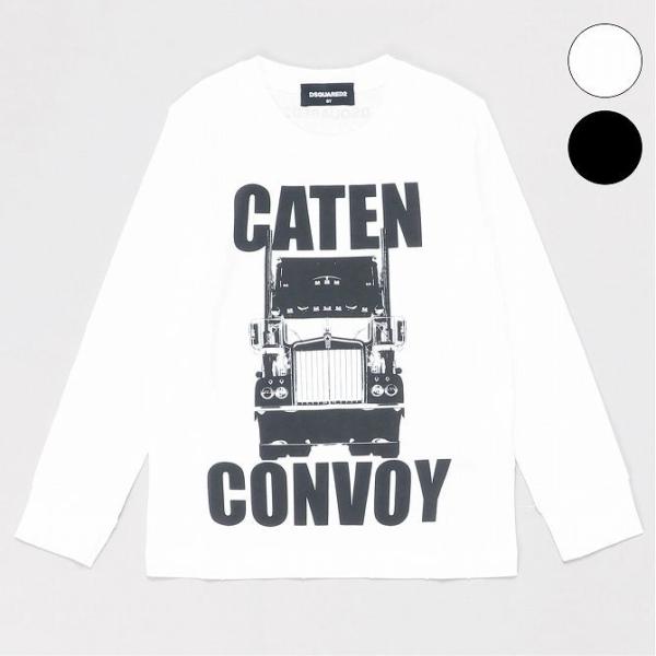 DSQUARED2 ディースクエアード ロングTシャツ 長袖 カットソー 男の子 ブランド 子供服 ...