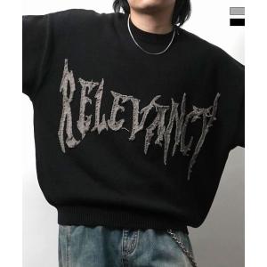 セーター ニット a.p.o.v. グラデーションケーブルニットセーター