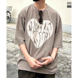 Confirm コンファーム ヴィンテージライク ピグメント加工 アメカジ風 レトロプリント アソー...