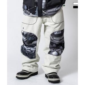 inhabitant インハビタント パイピングラインスノーパンツ スキーウェア スノーボードウェア メンズ おしゃれ かっこいい ブランド