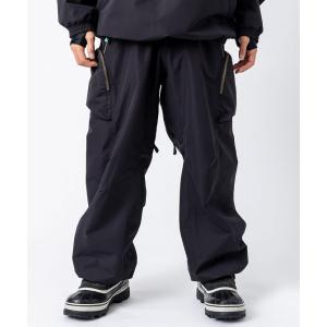 inhabitant インハビタント サイドカーゴスノーパンツ スキーウェア スノーボードウェア メンズ おしゃれ かっこいい ブランド