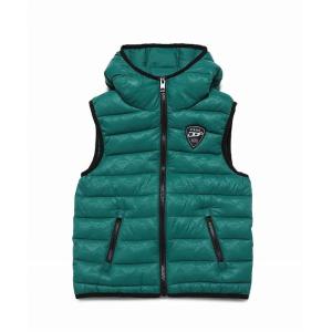 DIESEL ディーゼル ワンポイントブランドロゴダウンベスト 男の子 子供服 こども服 キッズ おしゃれ かっこいい かわいい ブランド