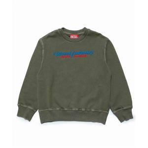 DIESEL ディーゼル ブランドロゴ長袖スウェットプルオーバー 男の子 子供服 こども服 キッズ おしゃれ かっこいい かわいい ブランド