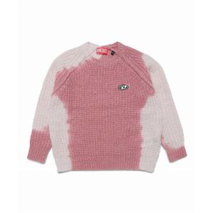 DIESEL ディーゼル ワンポイントブランドロゴニットウェア 女の子 子供服 こども服 キッズ おしゃれ かっこいい かわいい ブランド