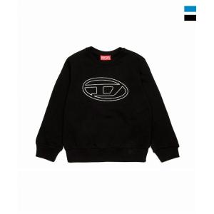 DIESEL ディーゼル ブランドロゴスウェットプルオーバー 男の子 女の子 子供服 こども服 キッズ おしゃれ かっこいい かわいい ブランド