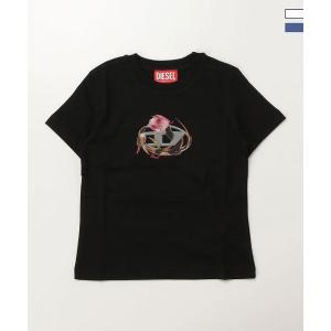 DIESEL ディーゼル ブランドロゴ半袖Tシャツカットソー 男の子 女の子 子供服 こども服 キッズ おしゃれ かっこいい かわいい ブランド