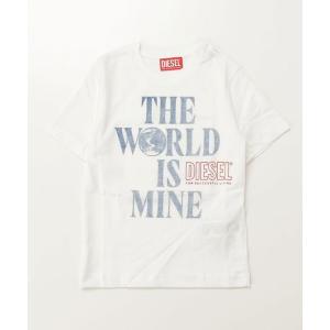 DIESEL ディーゼル グラフィック半袖Tシャツカットソー 男の子 女の子 子供服 こども服 キッズ おしゃれ かっこいい かわいい ブランド