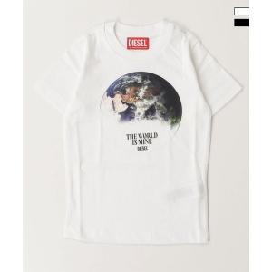 DIESEL ディーゼル グラフィック半袖Tシャツカットソー 男の子 女の子 子供服 こども服 キッズ おしゃれ かっこいい かわいい ブランド