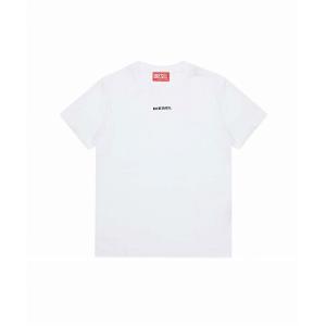 DIESEL ディーゼル ワンポイントブランドロゴ半袖Tシャツカットソー 男の子 女の子 子供服 こども服 キッズ