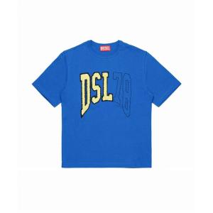 DIESEL ディーゼル ブランドロゴ半袖Tシャツカットソー 男の子 女の子 子供服 こども服 キッズ