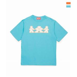 DIESEL ディーゼル 半袖Tシャツカットソー 男の子 女の子 子供服 こども服 キッズ