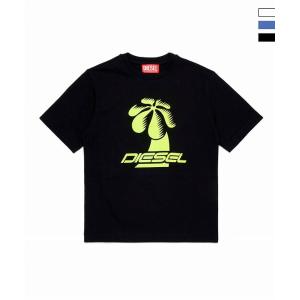 DIESEL ディーゼル ブランドロゴ半袖Tシャツカットソー 男の子 女の子 子供服 こども服 キッズ