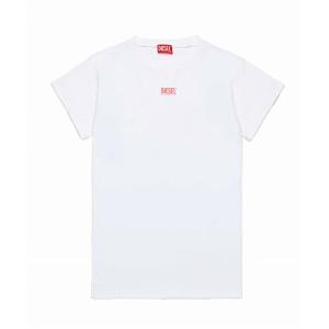 DIESEL ディーゼル ワンポイントブランドロゴ半袖Tシャツカットソー 男の子 女の子 子供服 こども服 キッズ