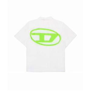 DIESEL ディーゼル ワンポイントブランドロゴ半袖Tシャツカットソー 男の子 女の子 子供服 こども服 キッズ