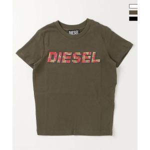DIESEL ディーゼル ブランドロゴ半袖Tシャツカットソー 男の子 子供服 こども服 キッズ おしゃれ かっこいい かわいい ブランド