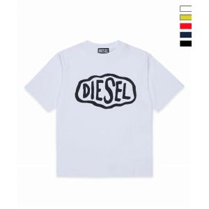 DIESEL ディーゼル ブランドロゴ半袖Tシャツカットソー　男の子 女の子 子供服 こども服 キッズ おしゃれ かっこいい かわいい ブランド