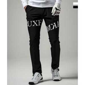 LUXEAKMPLUS リュクスエイケイエムプラス ゴルフ ソフトシェル裏起毛スラックス メンズ おしゃれ かっこいい ブランド ゴルフウェア スポーツウェア GOLF