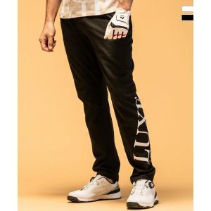 LUXEAKMPLUS リュクスエイケイエムプラス シアサッカーロングパンツ メンズ ゴルフウェア ...
