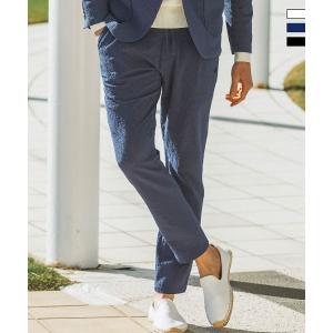 LUXEAKMPLUS リュクスエイケイエムプラス ゴルフ シアサッカーブリーザブルスラックス メンズ ゴルフウェア スポーツウェア GOLF