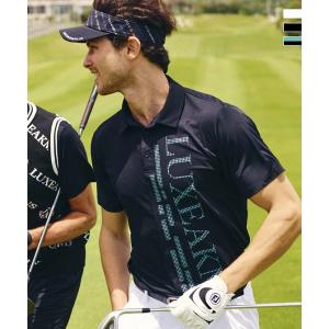 LUXE AKM PLUS リュクスエイケイエムプラス ゴルフ 総柄ロゴ ニット