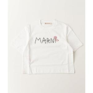 MARNI（マルニ） tシャツ 入学式 Kids ＆ Junior ブランドロゴ半袖T