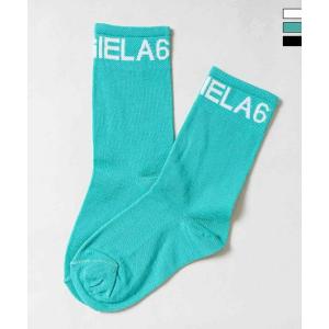 MM6 Maison Margiela エムエム6 メゾン マルジェラ ブランドロゴソックス靴下 女...