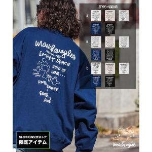 MARK GONZALES ARTWORK COLLECTION マーク ゴンザレス バックプリント クルーネック プルオーバー 3type 5colors スウェット メンズ