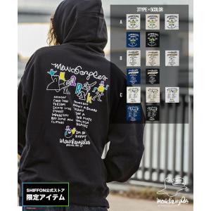 MARK GONZALES ARTWORK COLLECTION マーク ゴンザレス バックプリント プルパーカー 3type 5colors スウェット メンズ