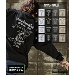 MARK GONZALES ARTWORK COLLECTION マーク ゴンザレス バックプリントロングTシャツ 4type 4colors メンズ