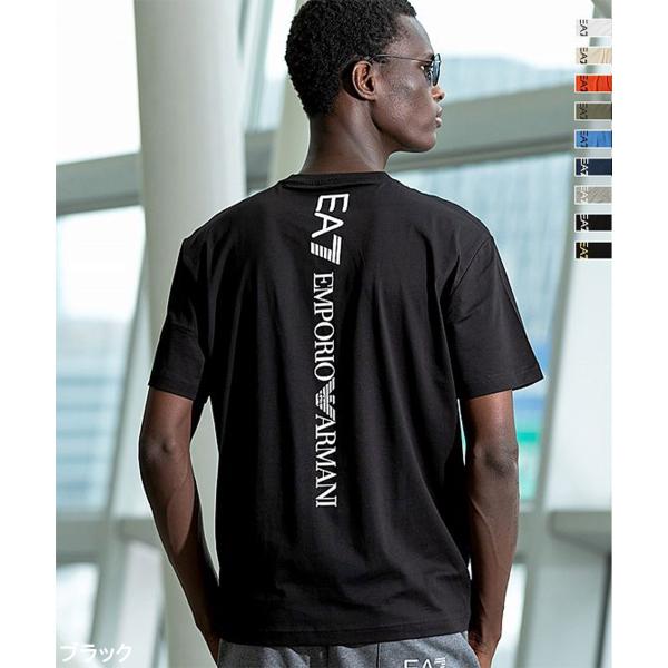EMPORIO ARMANI EA7 イーエーセブン TRAIN LOGO SERIES M TEE...