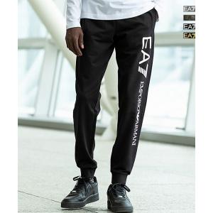 EMPORIO ARMANI EA7 イーエーセブン TRAIN LOGO SERIES M PANTS CH COFT SUPERSLIM スウェットパンツ ジョガーパンツ ロゴ エンポリオ アルマーニ メンズ