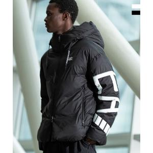 EMPORIO ARMANI EA7 イーエーセブン パデッドジャケット 中綿 ボンバージャケット ロゴ MOUNTAIN M POLAR JACKET BIG LOGO メンズ