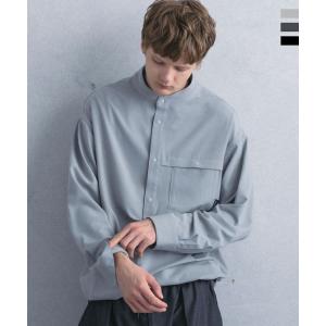 +phenix プラスフェニックス PULLOVER BAND COLLAR SHIRT プルオーバーバンドカラーシャツ メンズ アウトドア レジャー スポーツウェア