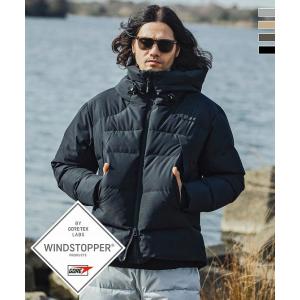 +phenix プラスフェニックス FUSED QUILTING DOWN JACKET ヒューズド キルティング ダウンジャケット WINDSTOPPER(R) by GORE TEX LABS メンズ アウトドア