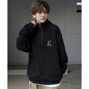 MALBON×Nike ブラック ハーフジップフリースM NIKE NIKE/ナイキ ハーフ