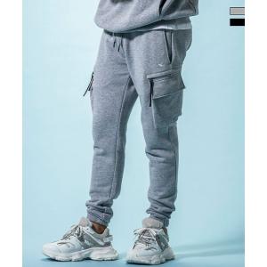 1PIU1UGUALE3 RELAX ウノピゥウノウグァーレトレ リラックス ドライタッチスウェットカーゴパンツ スノーボード スノーウェア セットアップ対応 メンズ