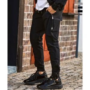 1PIU1UGUALE3 RELAX ウノピゥウノウグァーレトレ リラックス 接触冷感グレンチェックナイロンジョガーパンツ メンズ ウェア ウノピュウ ウノピュー