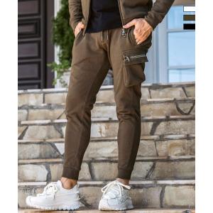 1PIU1UGUALE3 RELAX ウノピゥウノウグァーレトレ リラックス ラインストーンバイカースウェットジョガーパンツ セットアップ対応 メンズ ウノピュウ ウノピュー