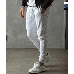 1PIU1UGUALE3 RELAX ウノピゥウノウグァーレトレ リラックス ダブルラインスウェットジョガーパンツ セットアップ対応 メンズ ウェア ウノピュウ ウノピュー