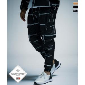 1PIU1UGUALE3 RELAX × +phenix ウノピゥウノウグァーレトレ リラックス ルーズカーゴパンツ WINDSTOPPER プロダクト by GORE-TEX LABS メンズ ウェア