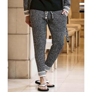 1PIU1UGUALE3 RELAX ウノピゥウノウグァーレトレ リラックス 裾ラインニットロングパンツ セットアップ対応 メンズ ウェア ウノピュウ ウノピュー　