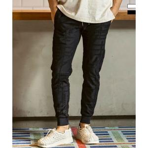 1PIU1UGUALE3 RELAX ウノピゥウノウグァーレトレ リラックス ランダムハウンドトゥースジャガードジョガーパンツ セットアップ対応 メンズ ウノピュウ