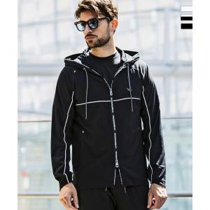 HERMES カデナジップ コットン シルクジップアップ パーカー HERMES エルメス ラインHモチーフコットンジップアップパーカー