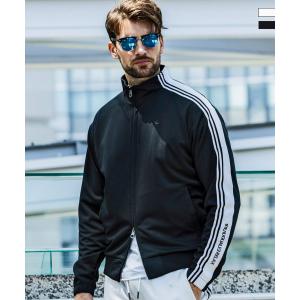 1PIU1UGUALE3 RELAX ウノピゥウノウグァーレトレ リラックス ジャージーライントラックジャケット メンズ ウノピュウ ウノピュー