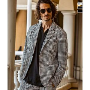 1PIU1UGUALE3 RELAX ウノピゥウノウグァーレトレ リラックス 接触冷感グレンチェック...